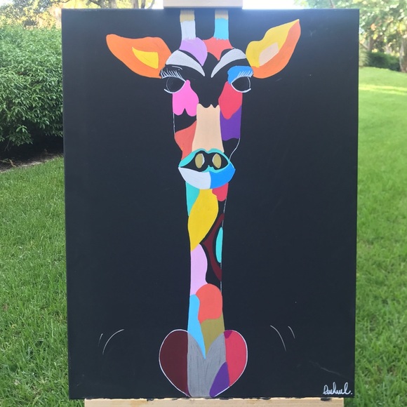GIRAFFE 🦒 PAINTING 🎨 - Picture 2 of 3